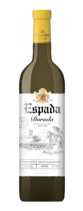 ESPADA DORADA (Эспада Дорада) бел. сух. ординарное вино 0.75л. 11% Домус Агрикола СЛУ (Испания)