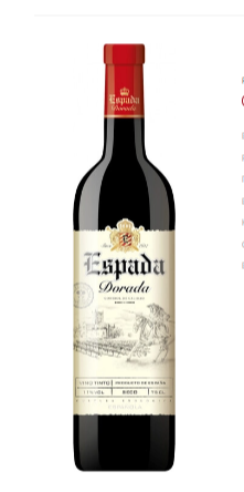 ESPADA DORADA (Эспада Дорада) кр. сух. ординарное вино 0.75л. 11% Домус Агрикола СЛУ (Испания)